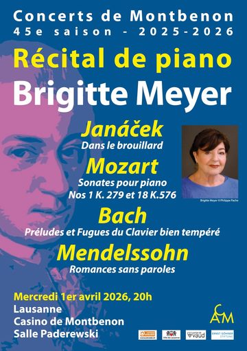Affiche : Récital Brigitte Meyer